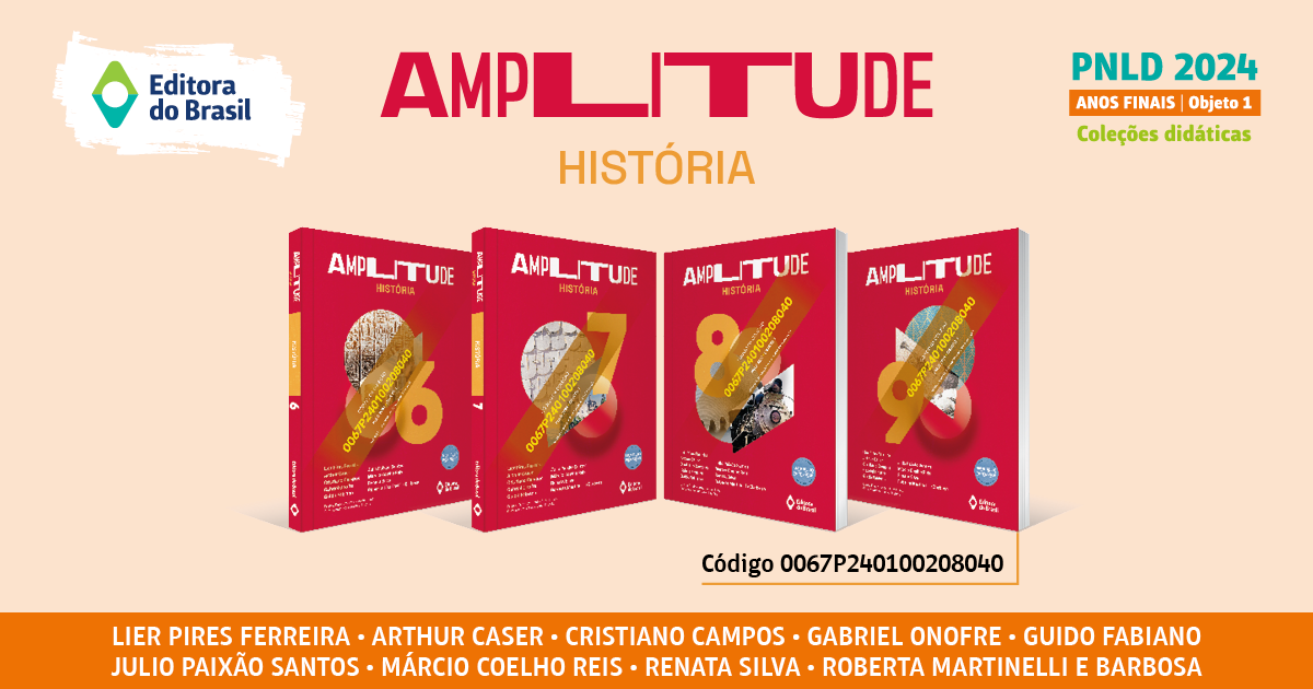 Amplitude  História - PNLD 2024 - Editora do Brasil